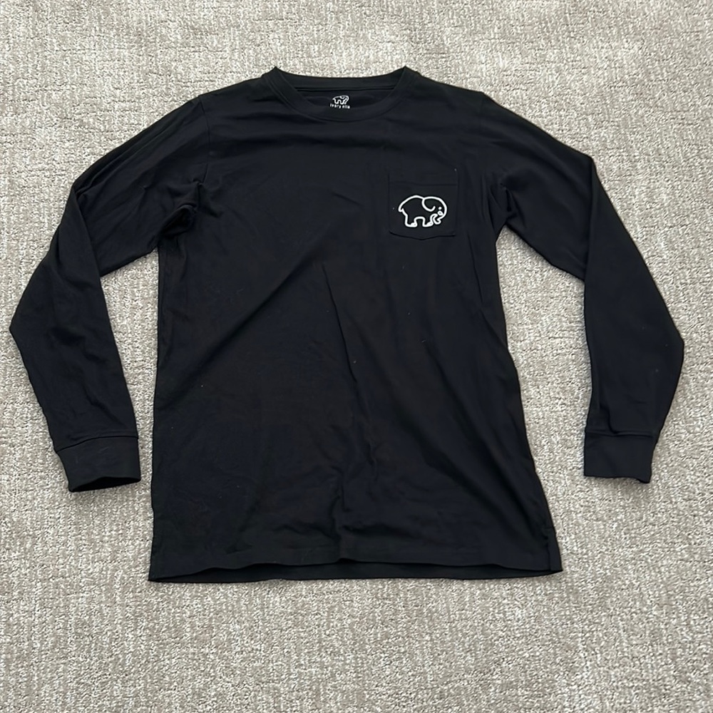 Black ivory ella shirt in excellent condition